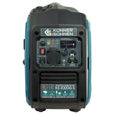 Генератор газобензиновий інверторний Konner&Sohnen KS 2000iG S, 230В, 2.0кВт, ручний запуск, 19кг