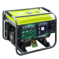 Генератор бензиновий Konner&Sohnen  Basic  KSB 6500C, 230В, 5.5кВт, ручний запуск, 66.6кг