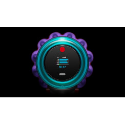 Пилосос Dyson безпровідний SV23 Gen5detect Absolute (Nickel/Purple) 750Вт, конт пил -0.77л, автон. робота до 70хв, сіро-фіолетовий