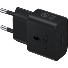Зарядний пристрій мережевий Samsung 25Вт USB-С, чорний