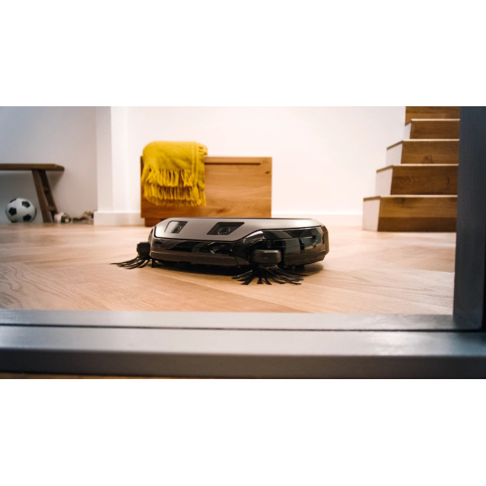 Робот-пилосос Miele контейнерний SPQL0 Scout RX3 Runner, 30Вт, h=8,5см, сухе прибирання, конт пил -0,4л, автон. робота до 170/237хв, AirClean Plus, Система Quattro Cleaning Power, 3D Smart Navigation, Додаток Miele Scout, бронза