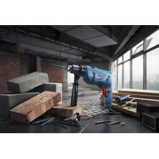 Дриль ударний Bosch Professional GSB 600 600Вт ШЗП 1-10мм 0-3000об·хв 1.7кг