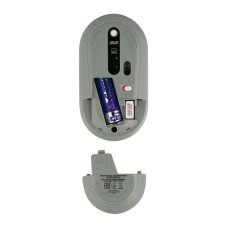 Миша 2E MF300 FLORA:DILL Silent WL BT, зелений