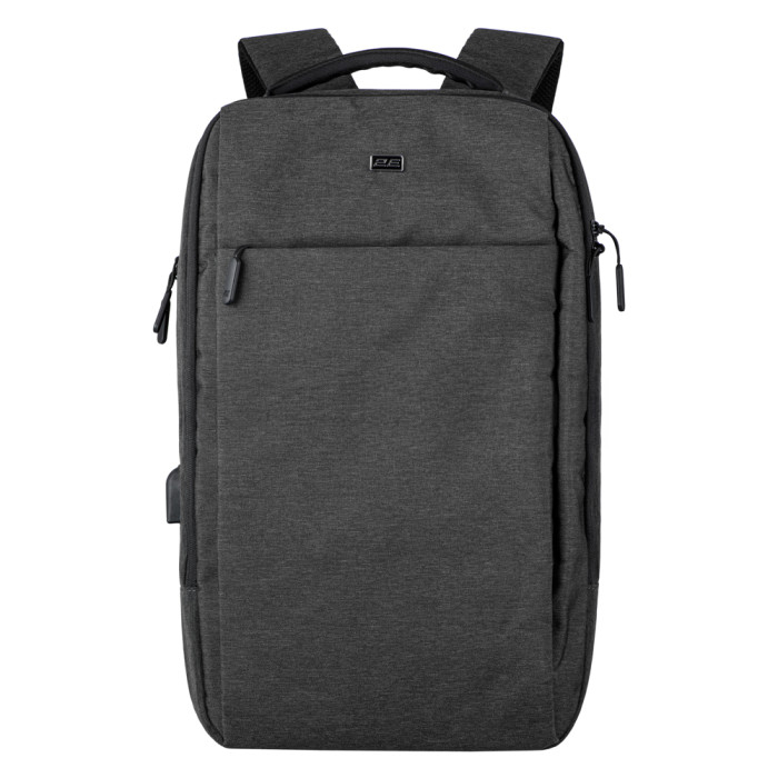 Рюкзак 2E, Melange 17", чорний