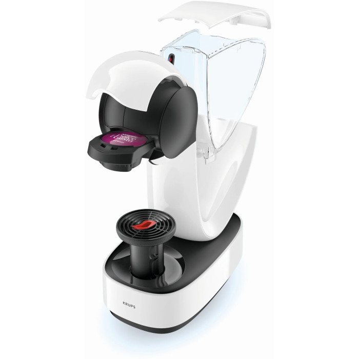 Кавоварка Krups капсульна Infinissima, 1.2л, капсули NESCAFE Dolce Gusto, білий
