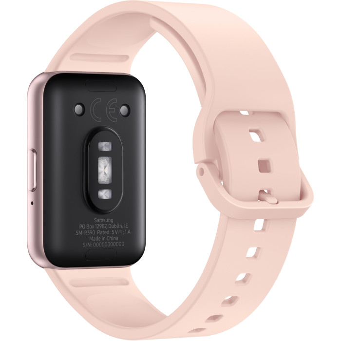 Фітнес-трекер Samsung Galaxy Fit 3 40мм (R390) 1.6', 256x402, AMOLED, BT 5.3, 16/256МБ, рожевий золотистий