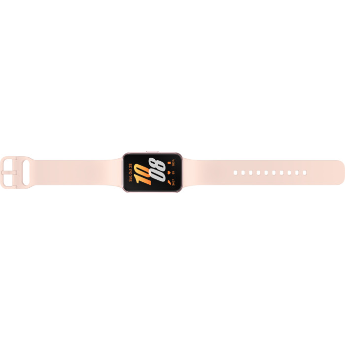 Фітнес-трекер Samsung Galaxy Fit 3 40мм (R390) 1.6', 256x402, AMOLED, BT 5.3, 16/256МБ, рожевий золотистий
