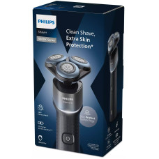 Бритва електр. Philips роторна Series 5000X, 4.5Вт,  бритв.головок-3, Li-Ion, сух.+волог., чорно-синій