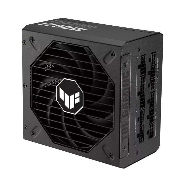 Блок живлення ASUS TUF GAMING (1200W), >90%, 80+ Gold, 135мм, 1xMB 24pin(20+4), 2xCPU 8pin(4+4), 4xMolex, 5xSATA, 3xPCIe 8pin(6+2), 1xPCIe GEN5 16pin, TUF-GAMING-1200G