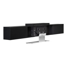 Система відеоконференцзв'язку Poly Studio USB, 4K, 6 х Uni-mic, радіус дії 4,57 м, 2 х динаміки, сертифікати Microsoft Teams, Zoom, чорний