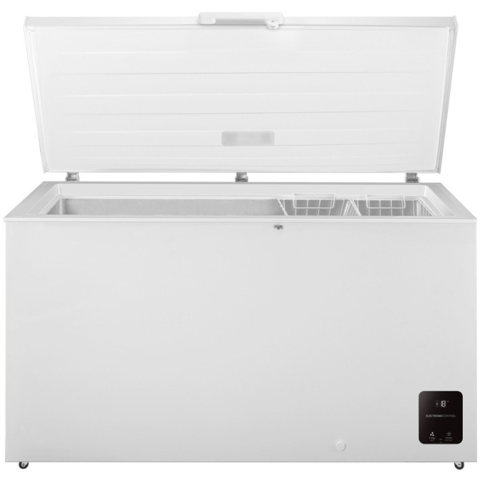 Морозильна скриня Gorenje, 420л, А+, ST, Дисплей, білий