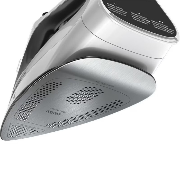 Праска Braun TexStyle 7, 2900Вт, 300мл, паровий удар -220гр, нерж. сталь, чорно-білий