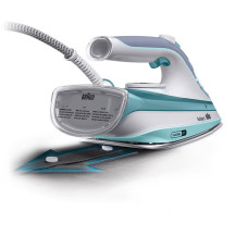 Праска Braun TexStyle 5, 2700Вт, 300мл, паровий удар -190гр, керам. підошва, біло-зелений