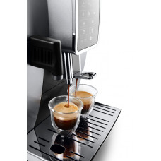 Кавомашина Delonghi, 1.8л, зерно+мелена, автомат.капуч, авторецептів -10, підігрів чашок, кавомолка, чорно-срібний