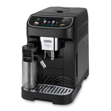 Кавомашина Delonghi Magnifica Plus, 1.8л, зерно+мелена, автомат.капуч, дисплей, авторецептів -15, чорний