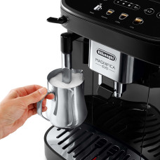 Кавомашина Delonghi Magnifica Evo, 1.8л, зерно+мелена, ручний капуч, дисплей, авторецептів -4, чорний