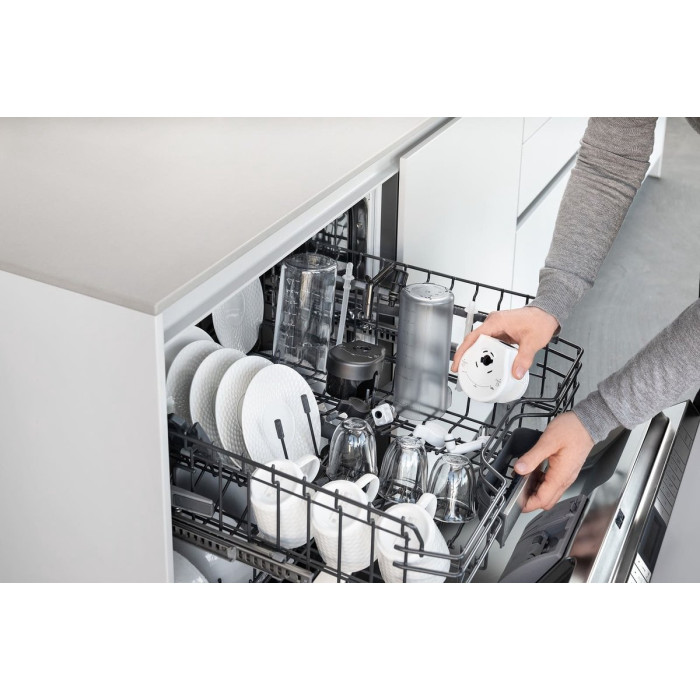 Кавомашина Delonghi Eletta Explore, 1.8л, зерно+мелена, автомат.капуч, авторецептів -50, чорний