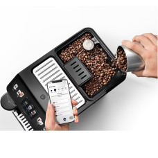 Кавомашина Delonghi Eletta Explore, 1.8л, зерно+мелена, автомат.капуч, авторецептів -50, графіт
