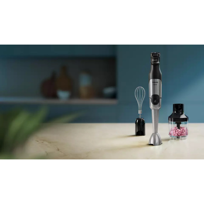 Блендер Philips  заглибний Series 5000, 1200Вт, 3в1, чорний