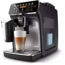 Кавомашина Philips Series 4300 LatteGo, 1.9л, зерно+мелена, автомат.капуч, дисплей, авторецептів -8, чорний