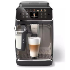 Кавомашина Philips Series 4400 LatteGo, 1.8л, зерно+мелена, автомат.капуч, дисплей, авторецептів -12, чорний
