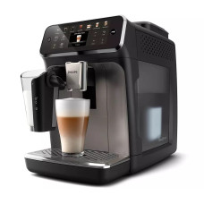 Кавомашина Philips Series 4400 LatteGo, 1.8л, зерно+мелена, автомат.капуч, дисплей, авторецептів -12, чорний