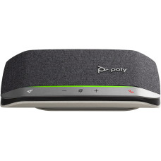 Спікерфон Poly Sync 20+ з адаптером BT700, 2 x Bi-Mic, радіус 2 м, 1 х динамік, сертифікат Microsoft Teams, USB-A, Bluetooth, сірий