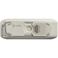 Спікерфон Poly Sync 40+ з адаптером BT700A, 3 x Bi-Mic, радіус 2,5 м, 1 х динамік, USB-A, USB-C, Bluetooth, сірий