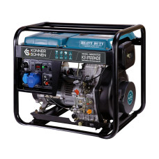 Генератор дизельний Konner&Sohnen KS 8100HDE (EURO V), 230В, 6.5кВт, електростартер, 117кг