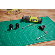Термоніж акумуляторний Ryobi USB Lithium RHC4-120G 4В 2А·год 150/270°С 5 змінних насадок 0.13кг
