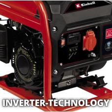 Генератор бензиновий інверторний Einhell TC-IG 1100, 1.1кВт, 3600об/хв, 1х230В(1 фаза), 4.35А, бак 6.5л, 95дБ, ручний старт, 20.6кг
