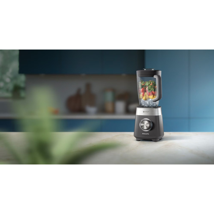 Блендер PHILIPS стаціонарний Series 5000, 1000Вт, чаша-2000мл, сірий