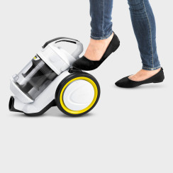 Пилосос Karcher контейнерний VC 3, 700Вт, конт пил -0.9л, НЕРА 13, білий
