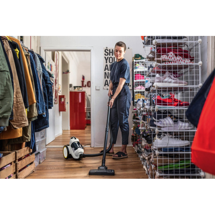 Пилосос Karcher контейнерний VC 3, 700Вт, конт пил -0.9л, НЕРА 13, білий