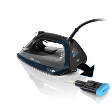 Праска Braun TexStyle 9, 3200Вт, 330мл, паровий удар -260гр, eloxal plus, синій