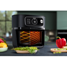 Мультипіч Philips Ovi Combi Connected, 2200Вт, чаша-8.3л, механічне керув., 22 авто. програм, пластик, чорний