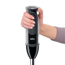 Блендер Braun заглибний MultiQuick 5, 1000Вт, чаша-600мл, вінчик, міні-подріб., чорний