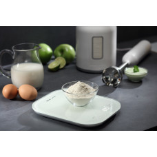 Ваги Gorenje кухонні, 10кг, AAAx3 в комплекті, скло, білий