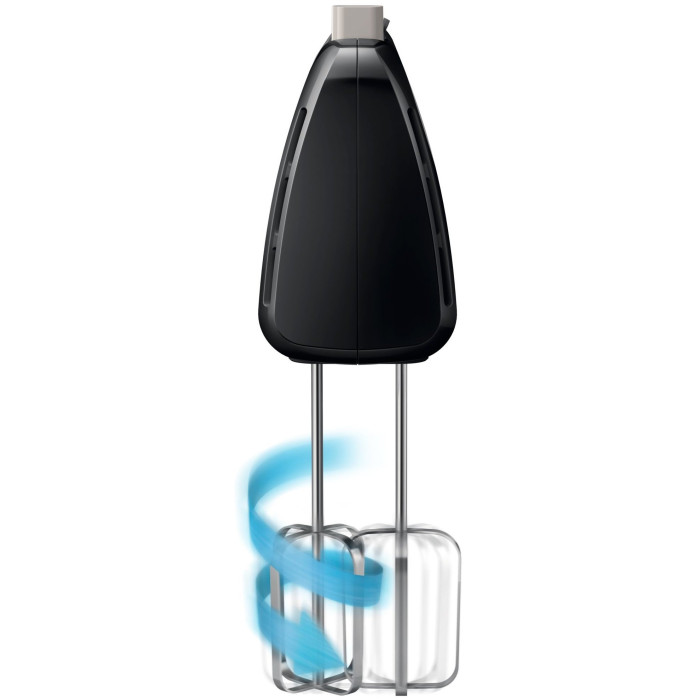 Міксер Philips ручний Daily Collection 300Вт, насадки-2, турборежим, чорний