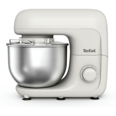 Міксер Tefal планетарний Bake Essential 800Вт, насадки-3, чаша-нерж., метал, 4.8л, білий