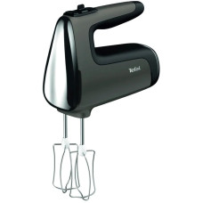 Міксер Tefal ручний Powermix Silence 600Вт, насадки-4, турборежим, сіро-чорний