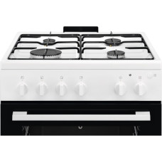 Плита Electrolux газова, 59л, 60x60см, білий