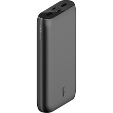 Акумулятор портативний літій-іонний Power Bank Belkin 26000мА·год, 32Вт, USB-A/USB-C PD PPS, чорний