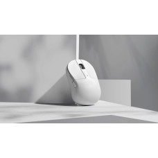Миша Keychron M4 USB-A/USB-C/WL/BT, білий