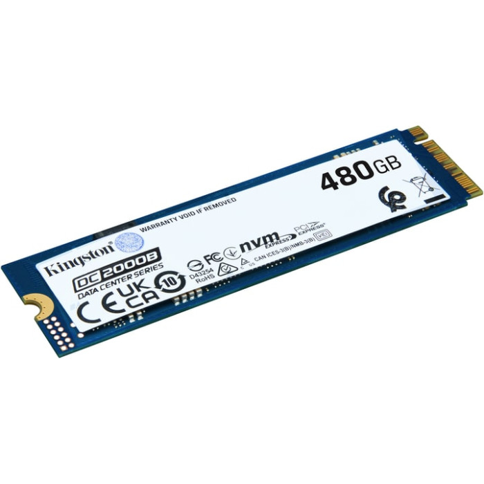 Накопичувач SSD Kingston M.2  480GB PCIe 4.0 DC2000B