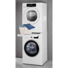Комплект монтажний Whirlpool для з'єднання пральної машини з сушильною машиною, 45-60см, білий