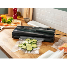 Вакууматор Tefal Classic для пакетів, 35см, електронне керування, +18 пакетів,, пластик, чорний