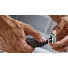 Бритва електр. Philips OneBlade Pro 360, Li-Ion, сух.+волог., індикатор заряду, твердий чохол, чорний