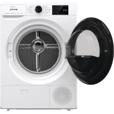 Сушильна машина Gorenje тепловий насос, 9кг, A++, 60см, дисплей, 16 програм, Wi-Fi, білий