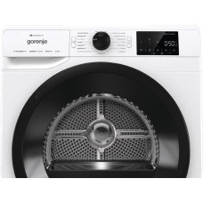 Сушильна машина Gorenje тепловий насос, 9кг, A++, 60см, дисплей, 16 програм, Wi-Fi, білий